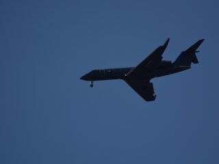2016 Gulfstream G450 real royalty-free stock photo