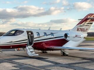 2020 HondaJet Elite S real royalty-free stock photo